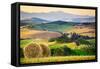 Orcia Valley, Tuscany, Italy-ClickAlps-Framed Stretched Canvas