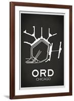 ORD Chicago Airport-null-Framed Art Print