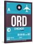 ORD Chicago Luggage Tag 1-NaxArt-Stretched Canvas