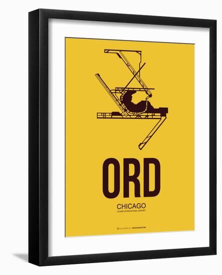 Ord Chicago Poster 1-NaxArt-Framed Art Print