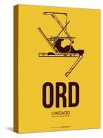Ord Chicago Poster 1-NaxArt-Stretched Canvas