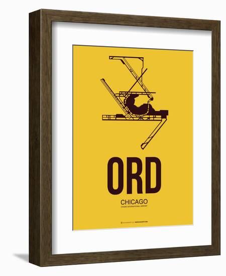 Ord Chicago Poster 1-NaxArt-Framed Art Print