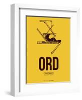 Ord Chicago Poster 1-NaxArt-Framed Art Print