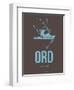 Ord Chicago Poster 2-NaxArt-Framed Premium Giclee Print