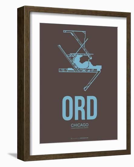 Ord Chicago Poster 2-NaxArt-Framed Art Print