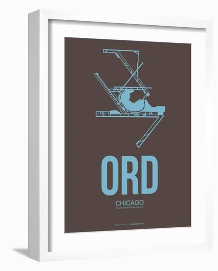 Ord Chicago Poster 2-NaxArt-Framed Art Print