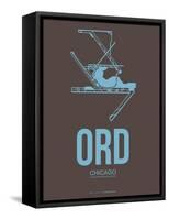 Ord Chicago Poster 2-NaxArt-Framed Stretched Canvas