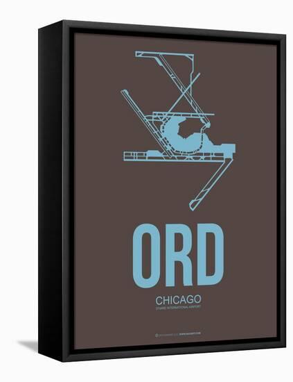 Ord Chicago Poster 2-NaxArt-Framed Stretched Canvas