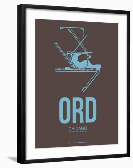 Ord Chicago Poster 2-NaxArt-Framed Art Print