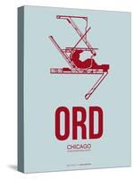 Ord Chicago Poster 3-NaxArt-Stretched Canvas