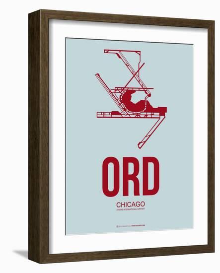 Ord Chicago Poster 3-NaxArt-Framed Art Print