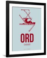 Ord Chicago Poster 3-NaxArt-Framed Art Print