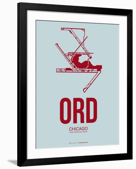 Ord Chicago Poster 3-NaxArt-Framed Art Print