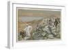 Ordaining of the Twelve Apostles, Illustration from 'The Life of Our Lord Jesus Christ'-James Tissot-Framed Premium Giclee Print