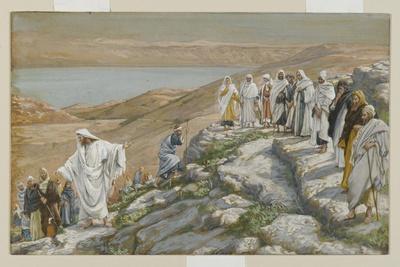 'Ordaining of the Twelve Apostles, Illustration from 'The Life of Our ...