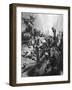 Ordeal for Horses on the Western Front, 1917-Howard K. Elcock-Framed Art Print