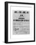 Order of General Mobilisation, 1914-French School-Framed Premium Giclee Print