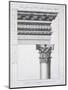 Order of the Portico to the Vestibulum in the Peristylium-Robert Adam-Mounted Premium Giclee Print