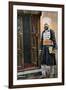 Orderly, Ambala, India, Early 20th Century-null-Framed Giclee Print