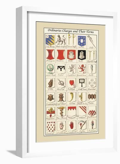 Ordinaries, Charges and their Terms-Hugh Clark-Framed Art Print