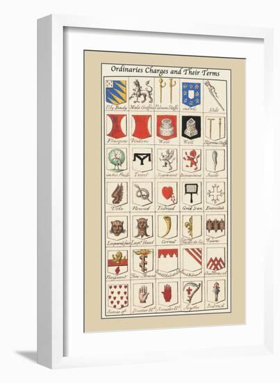 Ordinaries, Charges and their Terms-Hugh Clark-Framed Art Print