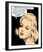 Ordinary Boys Won't Do-Roy Newby-Framed Art Print