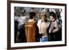 ORDINARY PEOPLE, 1980 directed by ROBERT REDFORD On the set, Robert Redford with Timothy Hutton and-null-Framed Photo