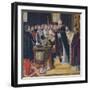 Ordination of St. Augustine-Ambrogio da Fossano-Framed Giclee Print