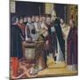 Ordination of St. Augustine-Ambrogio da Fossano-Mounted Giclee Print