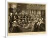 Ordination of the First American Foreign Missionaries at Salem, MA, Feb. 1912-null-Framed Art Print