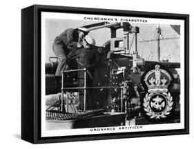 Ordnance Artificer, 1937-WA & AC Churchman-Framed Stretched Canvas