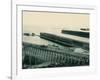 Ore Docks on Lake Superior, Marquette, Michigan, 1890s-null-Framed Giclee Print