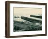 Ore Docks on Lake Superior, Marquette, Michigan, 1890s-null-Framed Premium Giclee Print