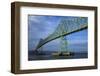 Oregon, Astoria, Astoria-Megler Bridge-Rick A. Brown-Framed Photographic Print