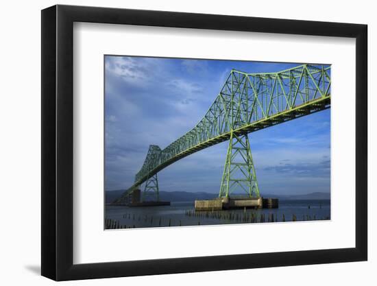 Oregon, Astoria, Astoria-Megler Bridge-Rick A. Brown-Framed Photographic Print