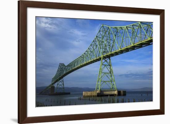 Oregon, Astoria, Astoria-Megler Bridge-Rick A. Brown-Framed Photographic Print