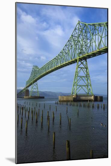 Oregon, Astoria, Astoria-Megler Bridge-Rick A^ Brown-Mounted Photographic Print