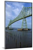 Oregon, Astoria, Astoria-Megler Bridge-Rick A^ Brown-Mounted Photographic Print