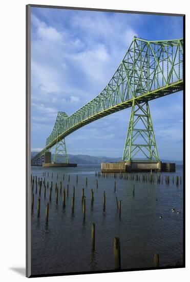 Oregon, Astoria, Astoria-Megler Bridge-Rick A^ Brown-Mounted Photographic Print