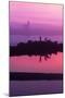 Oregon, Bandon. Coquille River Lighthouse at Dawn in Natural Color-Jaynes Gallery-Mounted Photographic Print