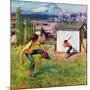 "Oregon Baseball", April 21, 1951-John Clymer-Mounted Giclee Print