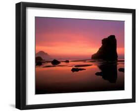 Oregon Coast at Sunset, USA-Marilyn Parver-Framed Photographic Print