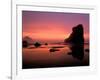 Oregon Coast at Sunset, USA-Marilyn Parver-Framed Photographic Print