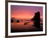 Oregon Coast at Sunset, USA-Marilyn Parver-Framed Photographic Print