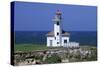 Oregon Coast, Cape Arago Lighthouse, on an Islet Off Gregory Point-Jamie And Judy Wild-Stretched Canvas