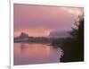 Oregon, Columbia River Gorge. Fog Along Columbia River-Steve Terrill-Framed Photographic Print