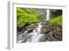 Oregon, Columbia River Gorge National Scenic Area, Latourell Creek and Falls-Jamie & Judy Wild-Framed Photographic Print