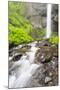 Oregon, Columbia River Gorge National Scenic Area, Latourell Creek and Falls-Jamie & Judy Wild-Mounted Photographic Print