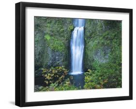 Oregon, Columbia River Gorge National Scenic Area, Multnomah Falls, lower-Jamie & Judy Wild-Framed Photographic Print