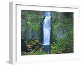 Oregon, Columbia River Gorge National Scenic Area, Multnomah Falls, lower-Jamie & Judy Wild-Framed Photographic Print